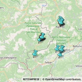 Mappa Via delle Fonti, 38054 Transacqua TN, Italia (12.53647)