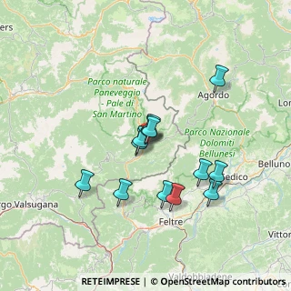 Mappa Via delle Fonti, 38054 Transacqua TN, Italia (11.52385)