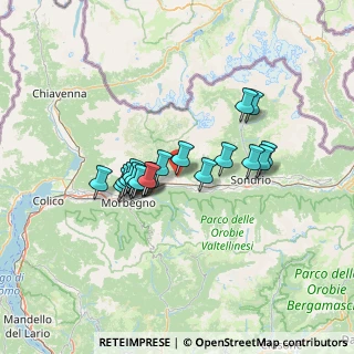 Mappa Via Martel, 23010 Buglio in Monte SO, Italia (10.3775)