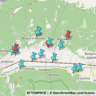 Mappa Via Martel, 23010 Buglio in Monte SO, Italia (2.07714)