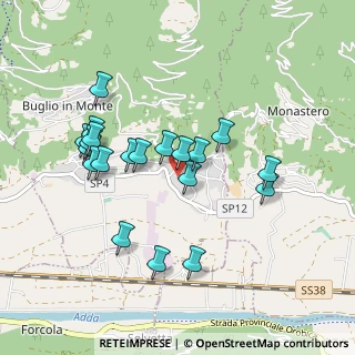 Mappa Via Martel, 23010 Buglio in Monte SO, Italia (0.8615)