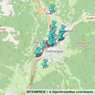Mappa Viale Italia, 38054 Primiero San Martino di Castrozza TN, Italia (0.56533)