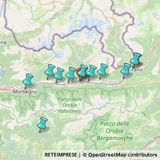 Mappa Via de Capitani di Masegra, 23100 Sondrio SO, Italia (13.21917)