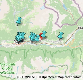 Mappa Via Renzo Giuliani, 23026 Ponte In Valtellina SO, Italia (6.80625)