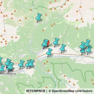 Mappa Via Ronchi, 23010 Buglio in Monte SO, Italia (5.831)
