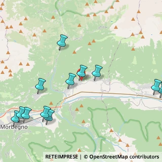 Mappa Via Ronchi, 23010 Buglio in Monte SO, Italia (5.57077)