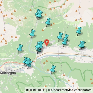 Mappa Via Ronchi, 23010 Buglio in Monte SO, Italia (4.182)
