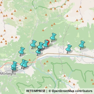 Mappa Via Ronchi, 23010 Buglio in Monte SO, Italia (4.05231)