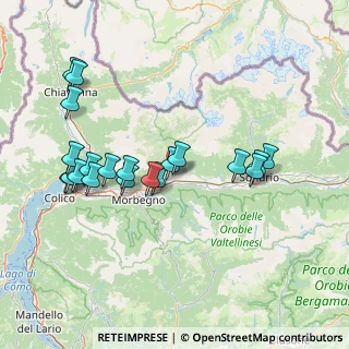 Mappa Via Ronchi, 23010 Buglio in Monte SO, Italia (15.2085)
