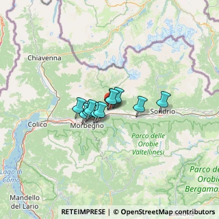 Mappa Via Ronchi, 23010 Buglio in Monte SO, Italia (6.89727)