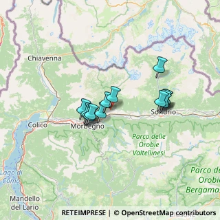 Mappa Via Ronchi, 23010 Buglio in Monte SO, Italia (10.61)
