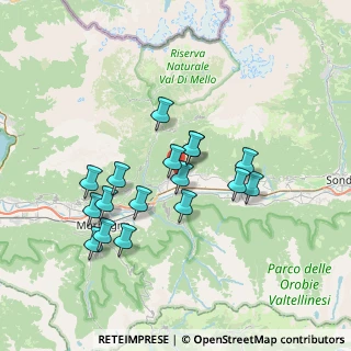 Mappa Via Ronchi, 23010 Buglio in Monte SO, Italia (6.25706)
