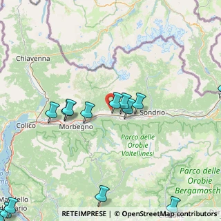 Mappa Via Gatti, 23010 Berbenno di Valtellina SO, Italia (22.95286)
