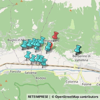 Mappa Via Gatti, 23010 Berbenno di Valtellina SO, Italia (1.6065)