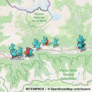Mappa Via Gatti, 23010 Berbenno di Valtellina SO, Italia (9.694)