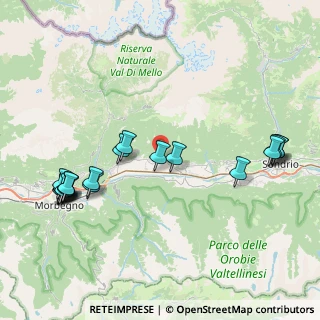 Mappa Via Gatti, 23010 Berbenno di Valtellina SO, Italia (9.4605)