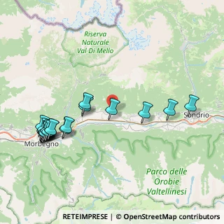 Mappa Via Gatti, 23010 Berbenno di Valtellina SO, Italia (9.439)