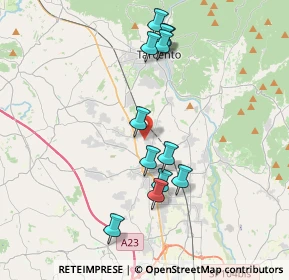 Mappa Via della Ferrovia, 33019 Tricesimo UD, Italia (3.61833)