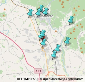 Mappa Via della Ferrovia, 33019 Tricesimo UD, Italia (3.41273)