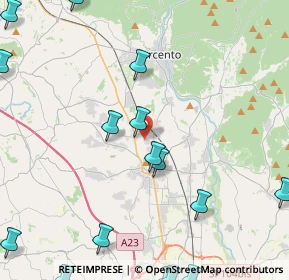 Mappa Via della Ferrovia, 33019 Tricesimo UD, Italia (6.8)