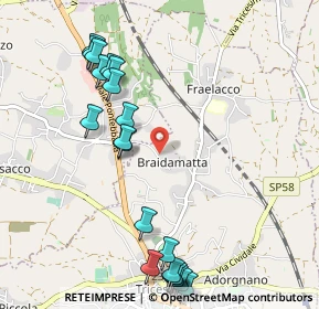 Mappa Via della Ferrovia, 33019 Tricesimo UD, Italia (1.231)