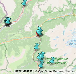 Mappa Via Valeriana, 25048 Edolo BS, Italia (9.97)