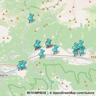 Mappa Via San Cristoforo, 23010 Buglio in Monte SO, Italia (3.9725)