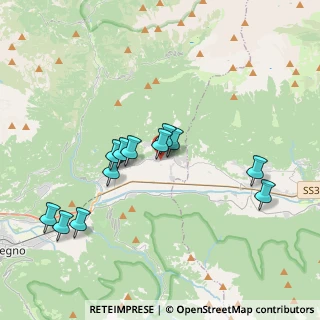 Mappa Via San Cristoforo, 23010 Buglio in Monte SO, Italia (3.52333)