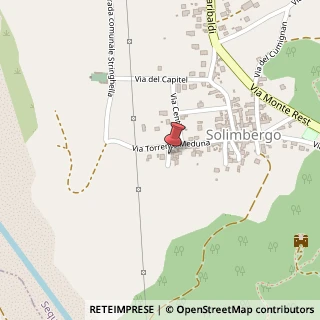 Mappa Via Negruzza, 5, 33090 Solimbergo PN, Italia, 33090 Sequals, Pordenone (Friuli-Venezia Giulia)