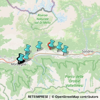 Mappa Via Giardini, 23010 Berbenno di Valtellina SO, Italia (9.6105)