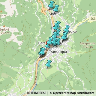 Mappa Fiera Di Primiero, 38054 Fiera di Primiero TN, Italia (0.6975)