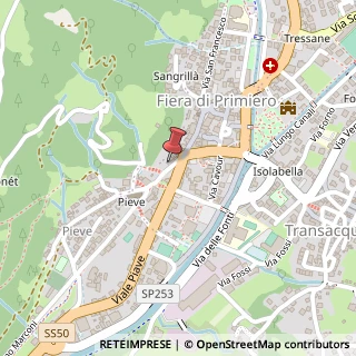 Mappa Rivetta Enrico Koch, 10, 38054 Fiera di Primiero, Trento (Trentino-Alto Adige)