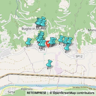 Mappa Via Valeriana, 23010 Buglio in Monte SO, Italia (0.65)