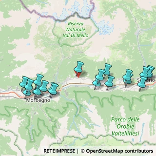 Mappa Via Valeriana, 23010 Buglio in Monte SO, Italia (9.562)