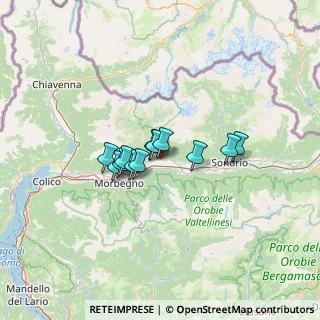 Mappa Via Valeriana, 23010 Buglio in Monte SO, Italia (8.25583)