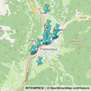 Mappa VIA RISORGIMENTO, 38054 PRIMIERO SAN MARTINO DI CASTROZZA TN, Italia (0.55333)