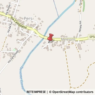 Mappa Via Melesons, 57, 33010 Colloredo di Monte Albano, Udine (Friuli-Venezia Giulia)