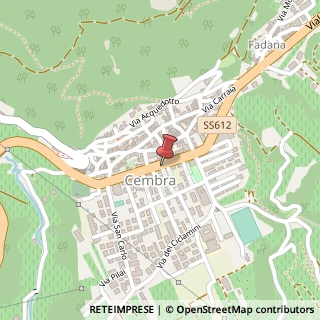 Mappa Viale IV Novembre, 44, 38034 Cembra Lisignago, Trento (Trentino-Alto Adige)