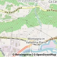 Map Montagna in Valtellina