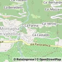 Map Montagna in Valtellina