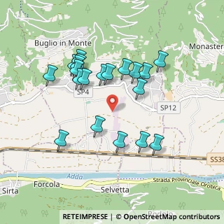 Mappa Via dei Lotti, 23010 Buglio in Monte SO, Italia (0.861)