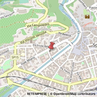 Mappa Via Delle Prese, 9, 23100 Forcola, Sondrio (Lombardia)