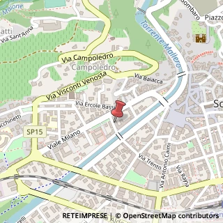 Mappa Via le Prese, 7, 23100 Sondrio, Sondrio (Lombardia)