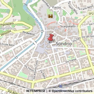 Mappa Via Felice Cavallotti, 9, 23100 Forcola, Sondrio (Lombardia)