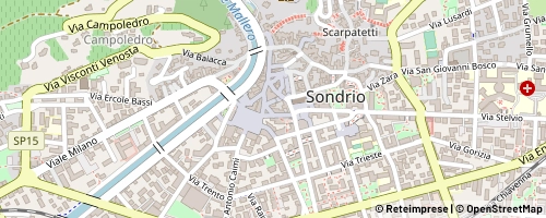 Mappa Sondrio