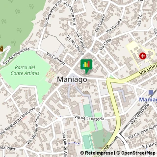 Mappa Via Fabio di Maniago, 2, 33085 Maniago, Pordenone (Friuli-Venezia Giulia)