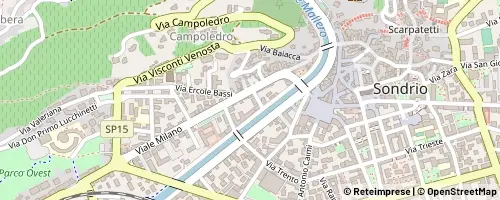 Mappa Sondrio