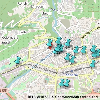 Mappa Via de Simoni, 23100 Sondrio SO, Italia (0.53474)