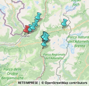 Mappa Via Tomaso Edison, 25048 Sonico BS, Italia (8.30182)