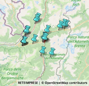 Mappa Via Tomaso Edison, 25048 Sonico BS, Italia (10.9015)